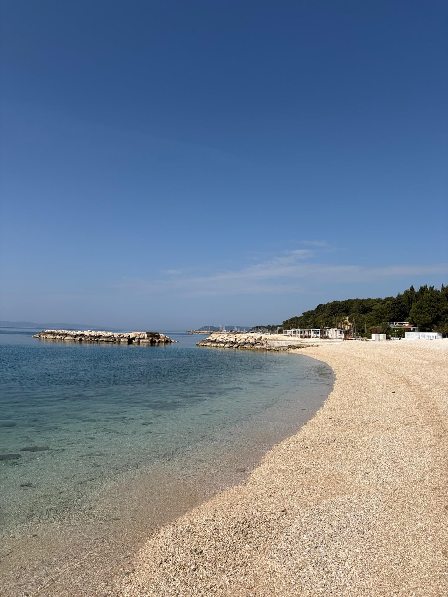 Beach front on property