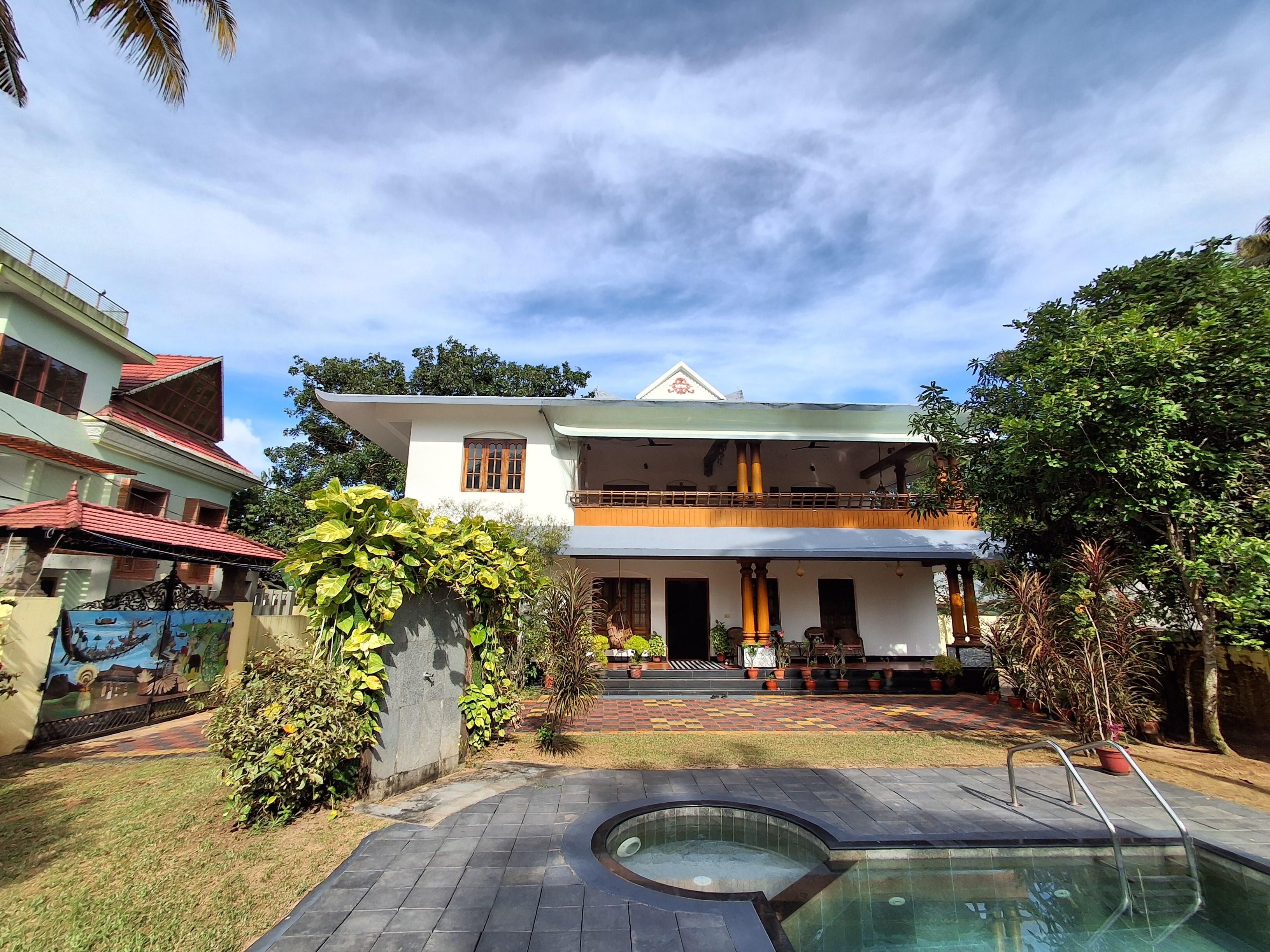 View of property from the garden 