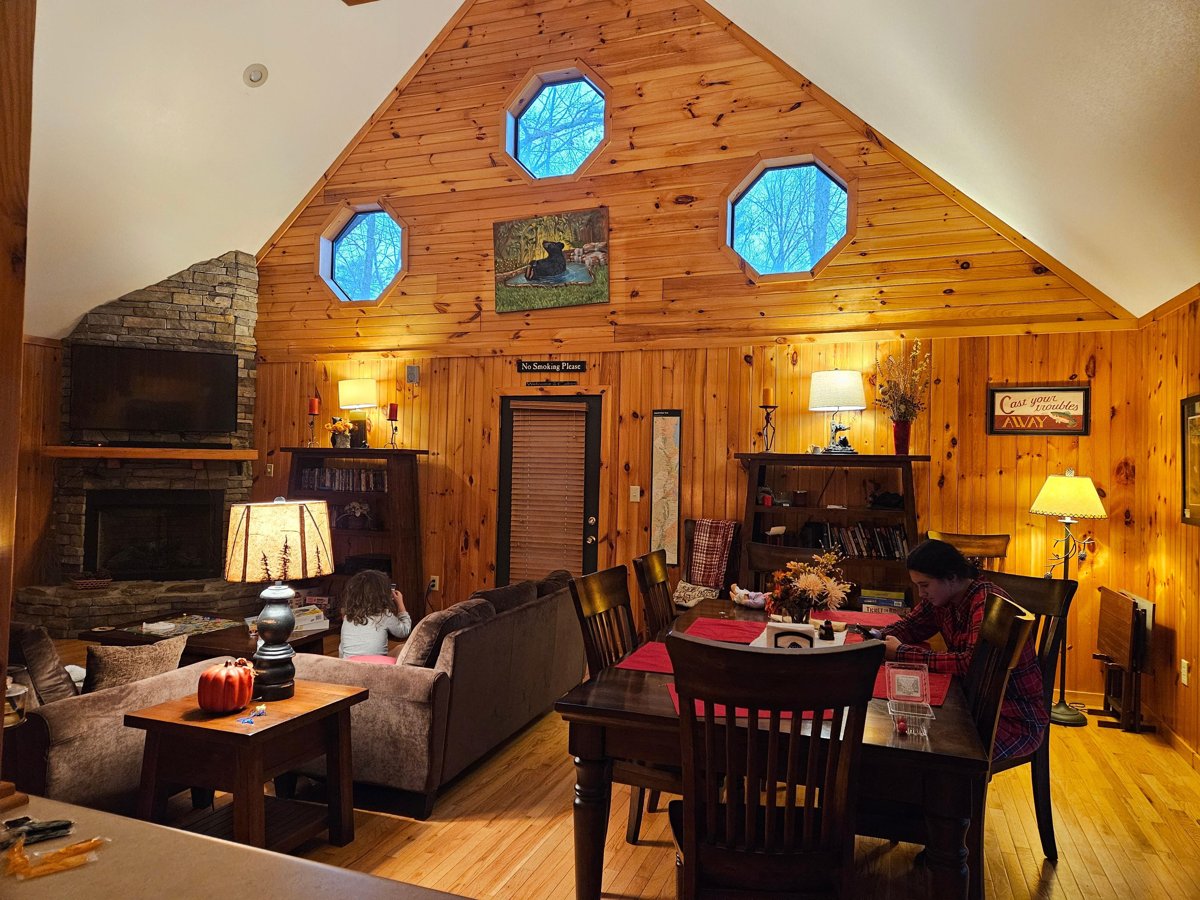 Interior dining/living room