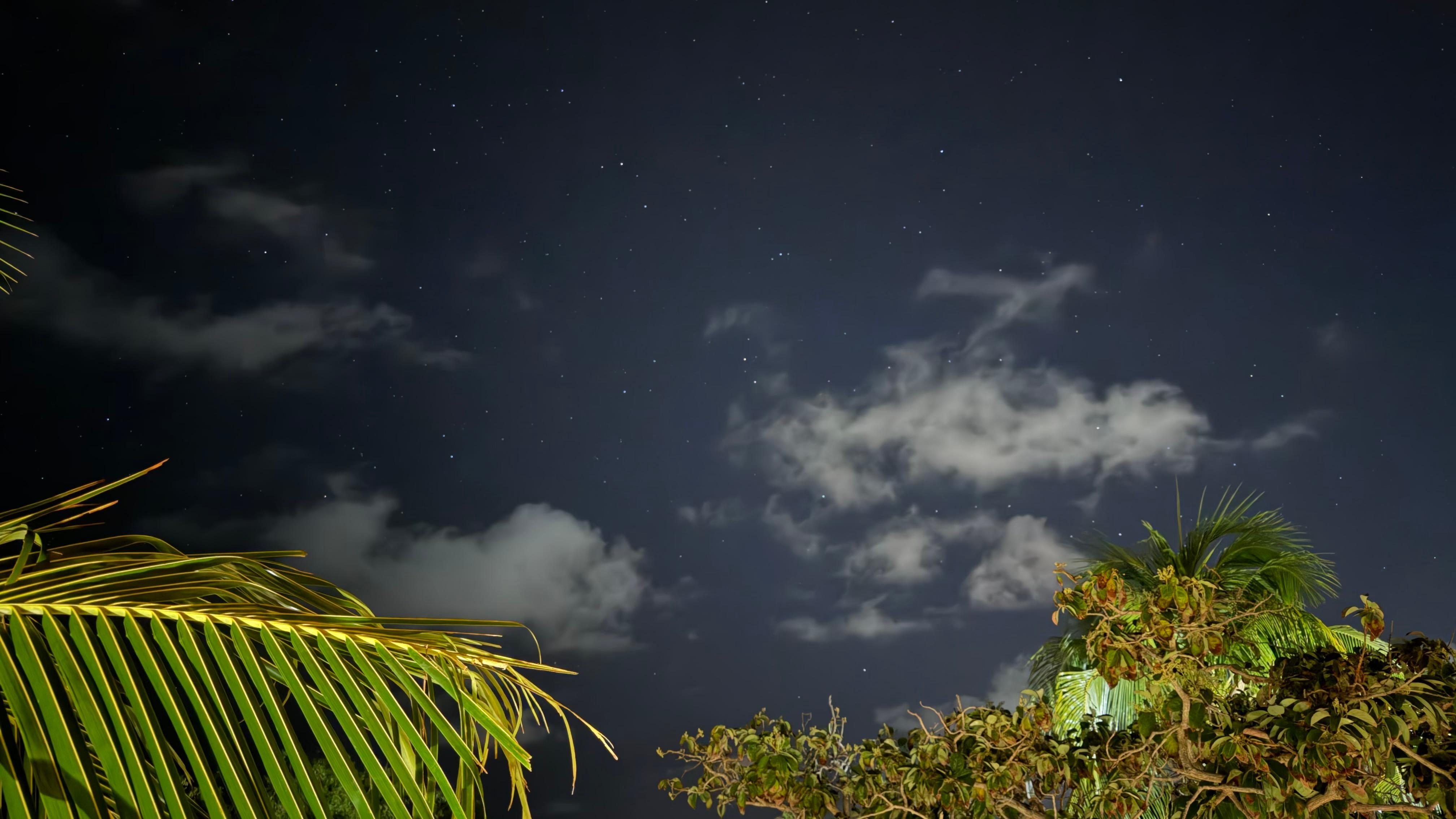 Nights time balcony views