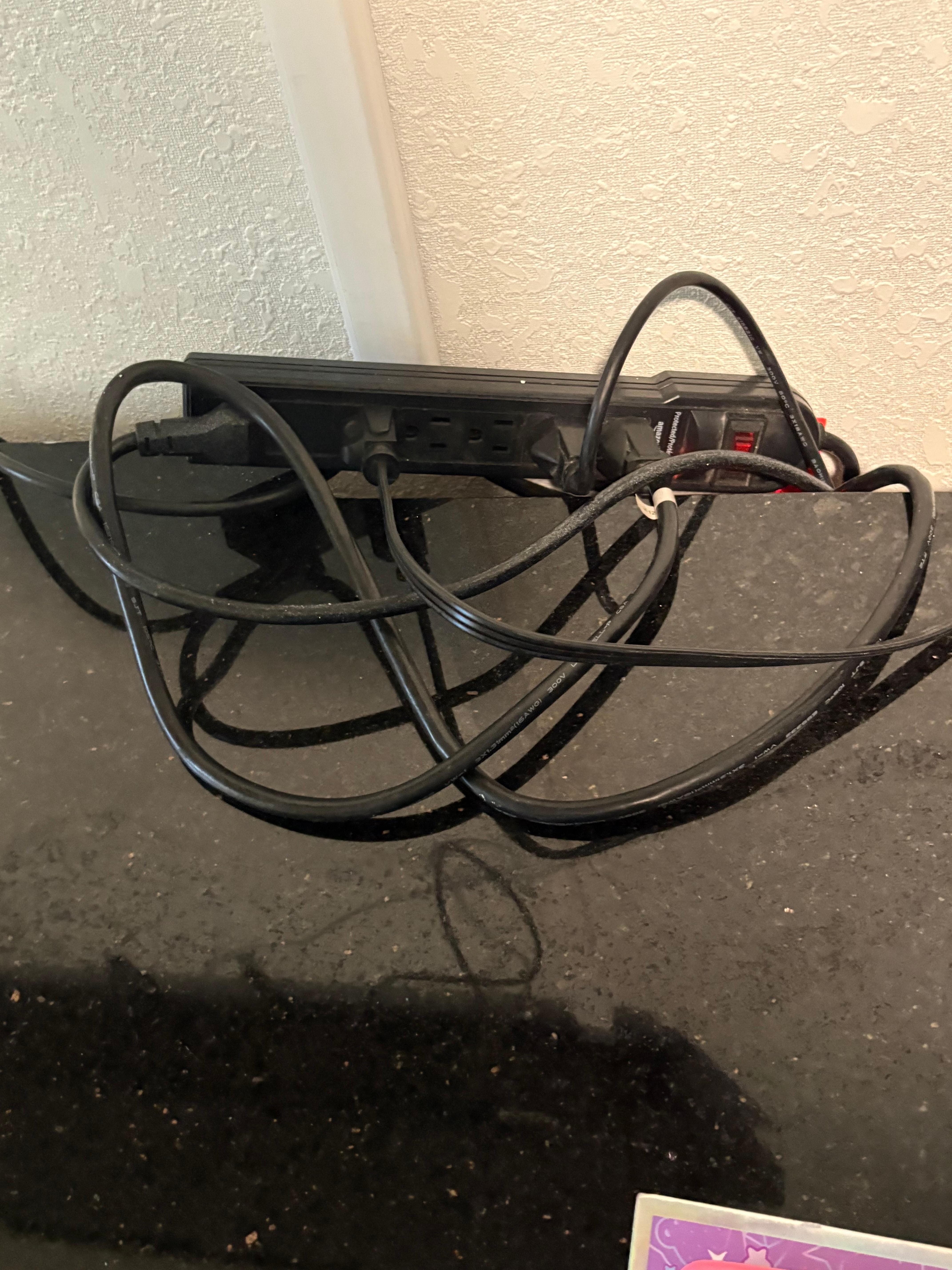 Fire hazard? Maybe this isn’t why no coffee maker was provided, they ran out of places to plug it in