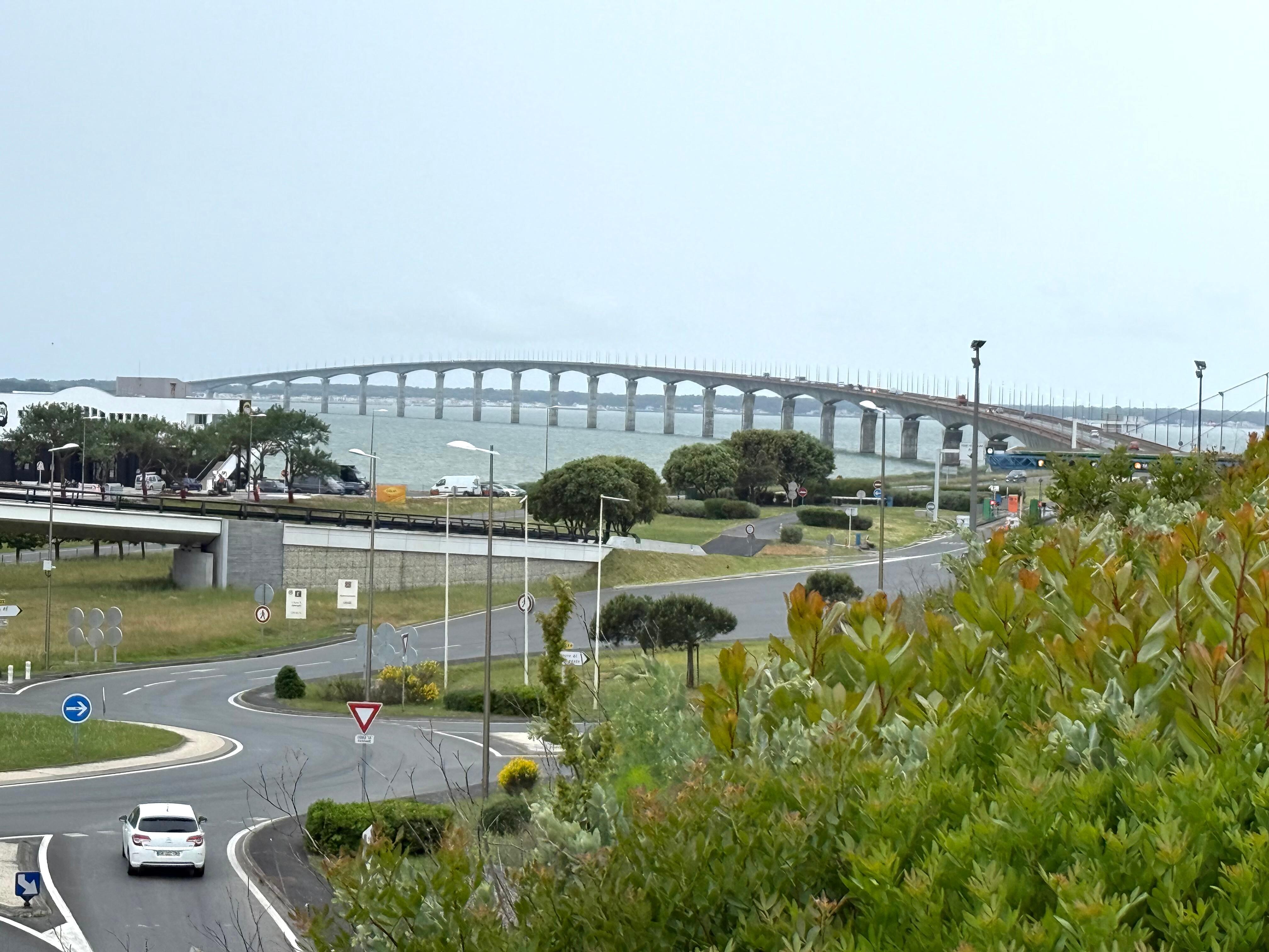Brücke von La Rochelle auf die Ile de Re