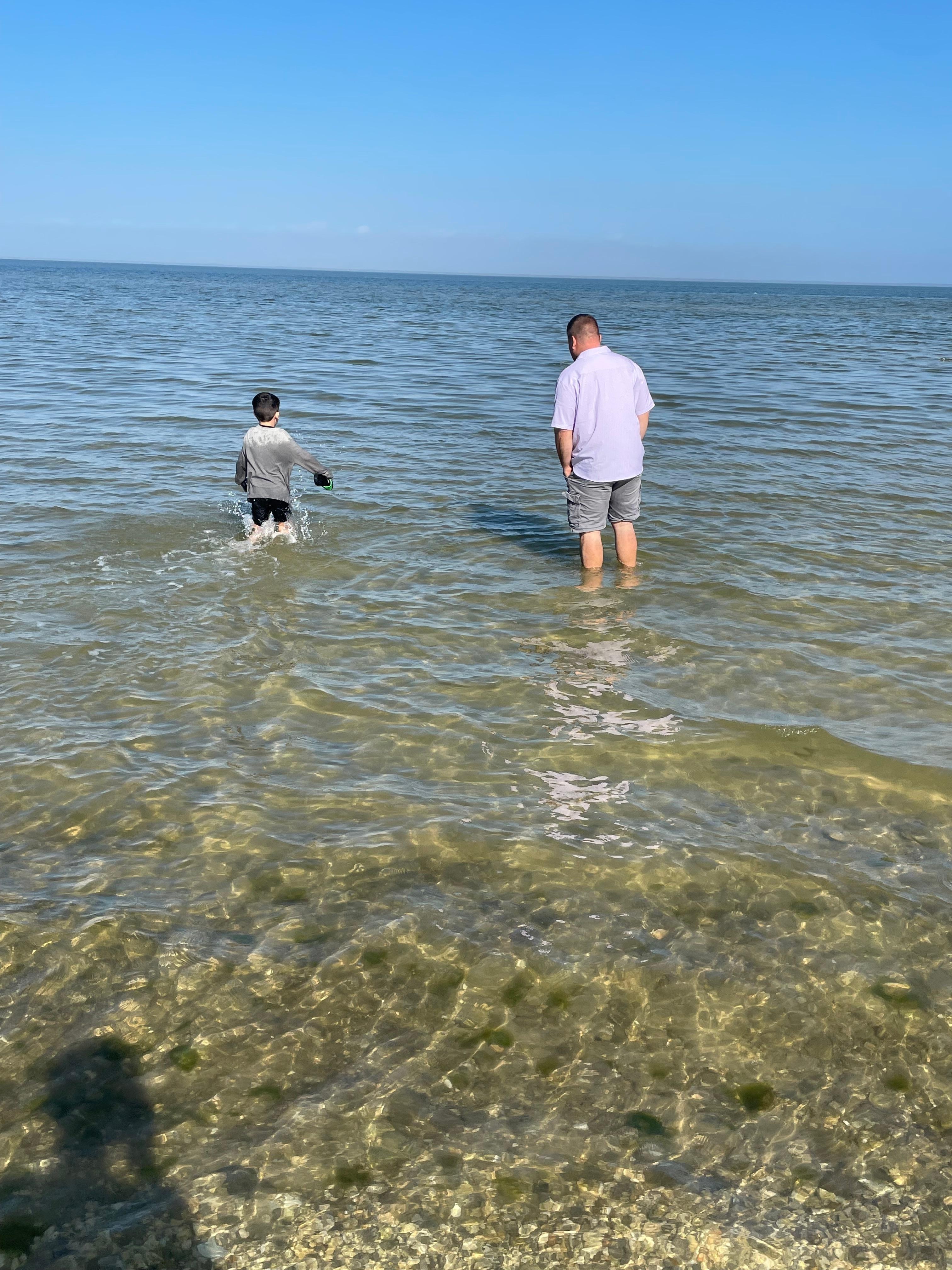 Private beach was beautiful. 