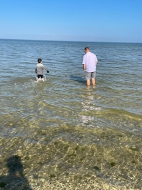 Private beach was beautiful.