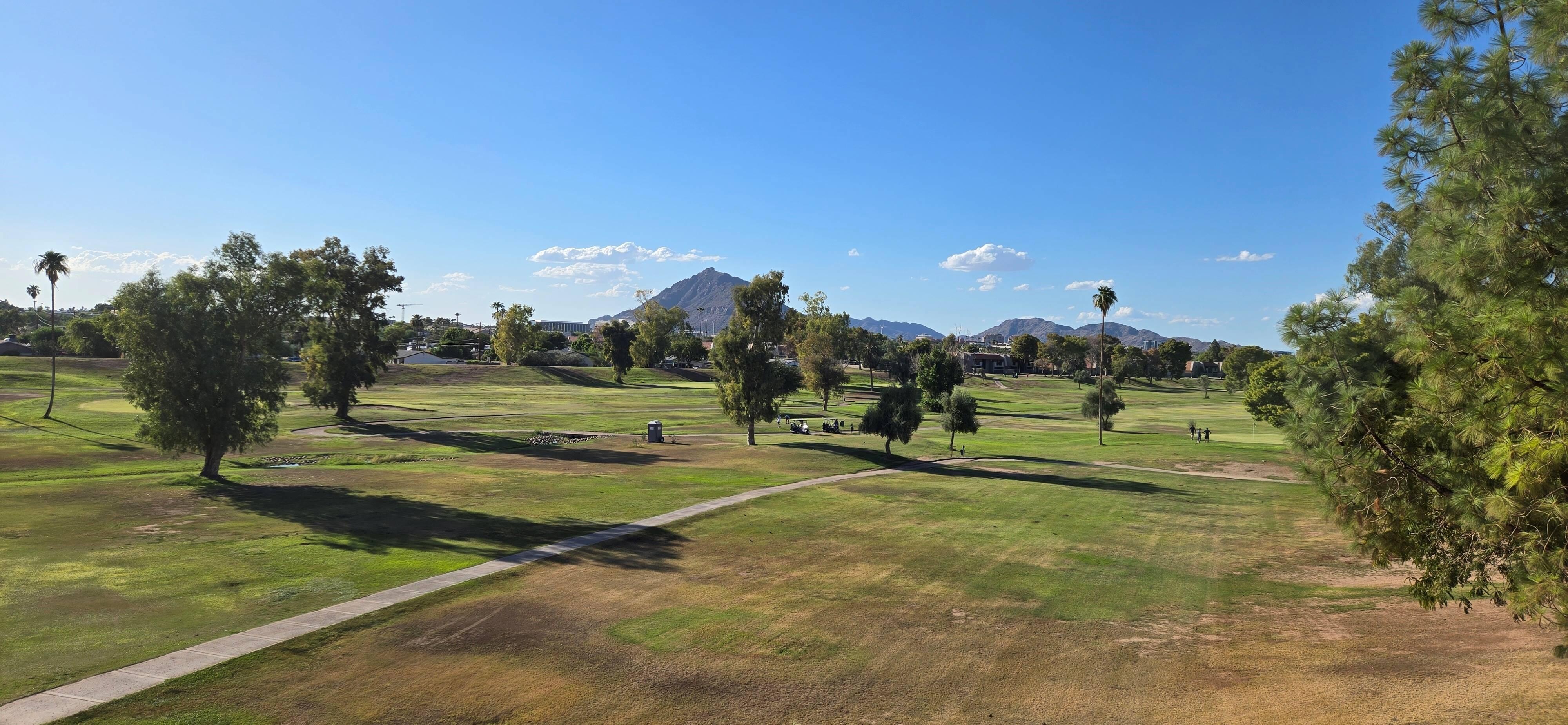 Balcony View looking at Camelback Mountain