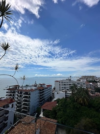 One view from the rooftop