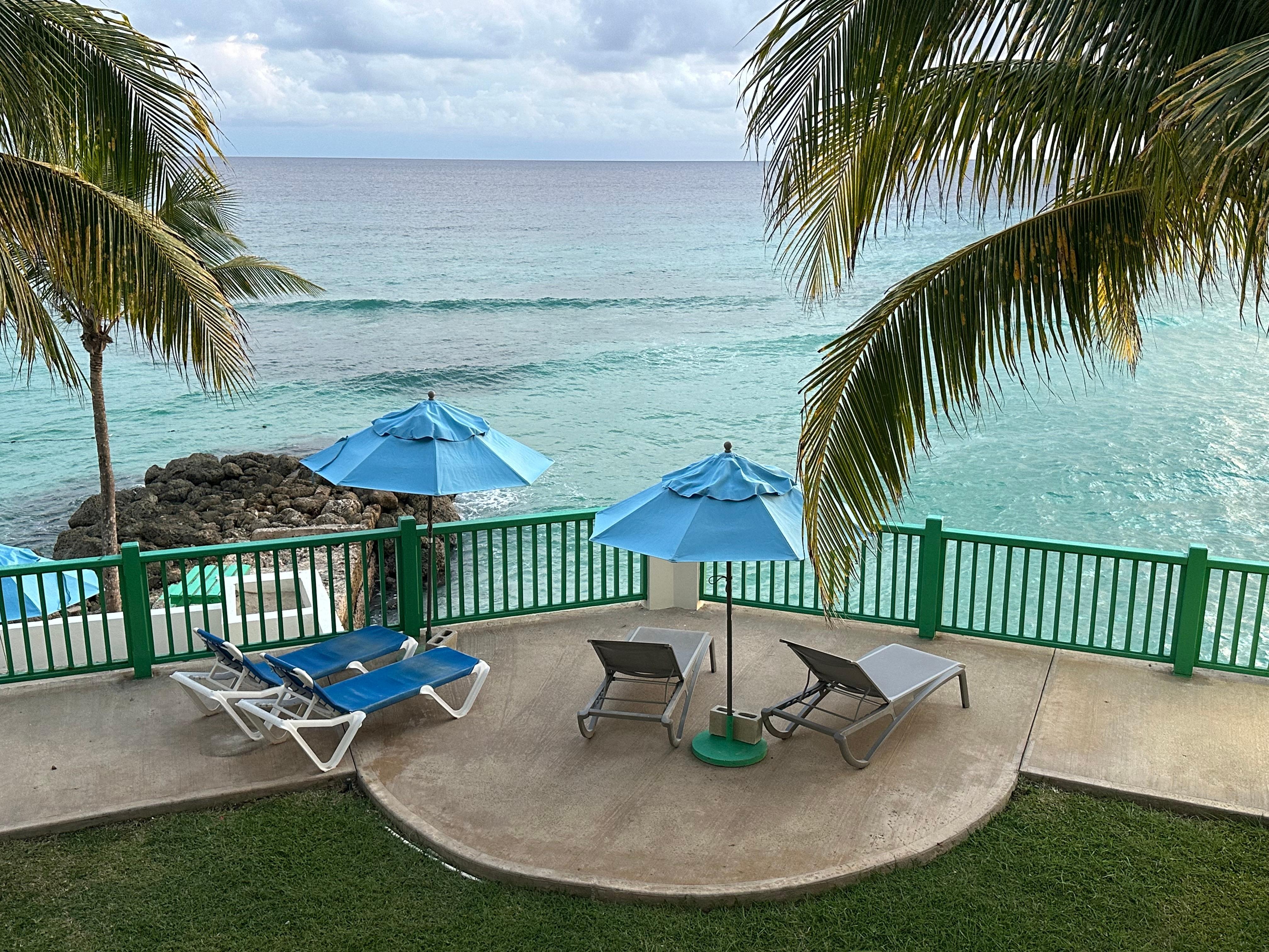 View from our balcony