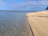 Footing sur la plage matin et soir quel délice !!