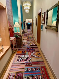 The stunning hallway