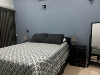 Bedroom with outdoor access.