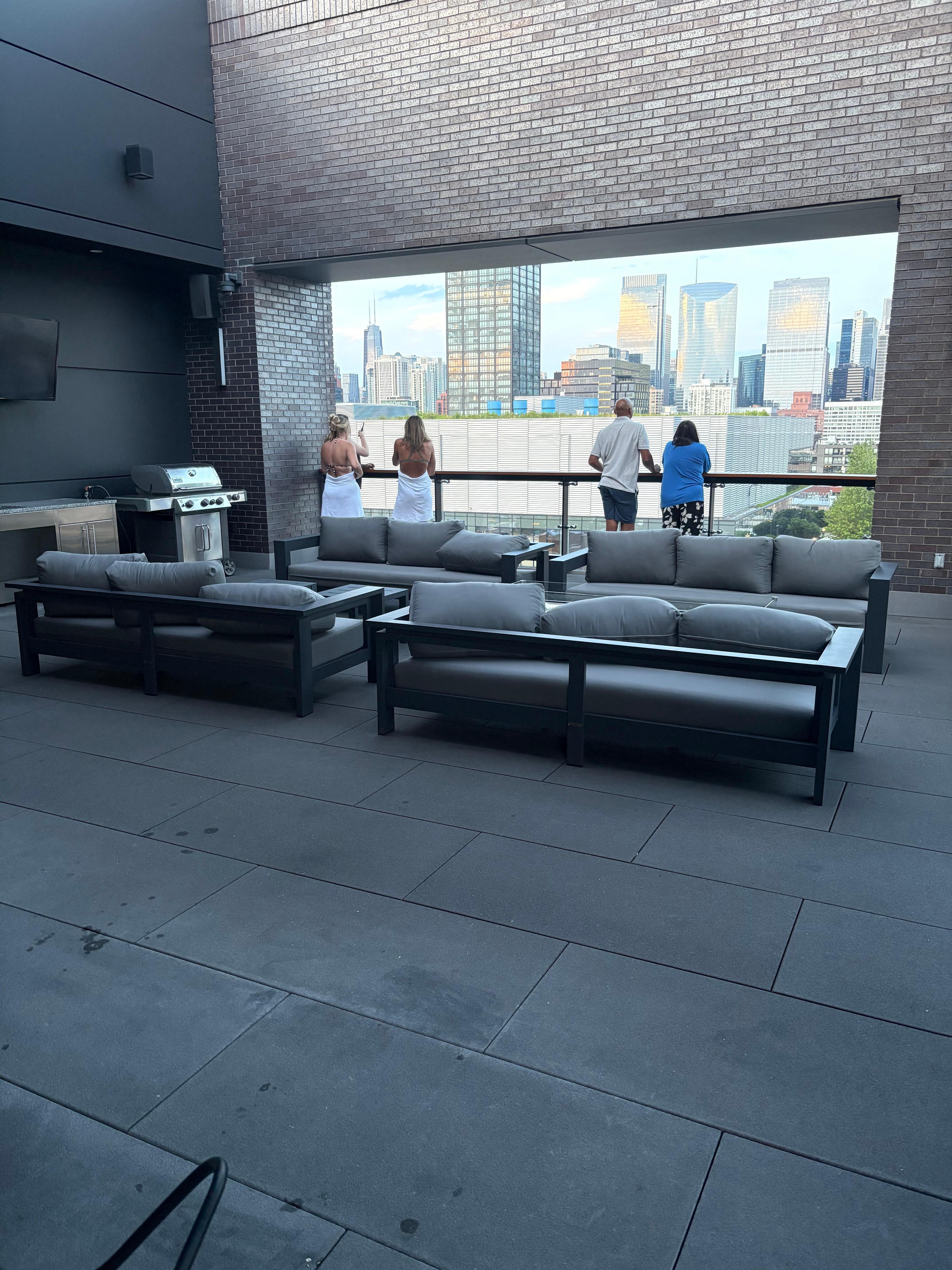 Top floor lounge area was very nice