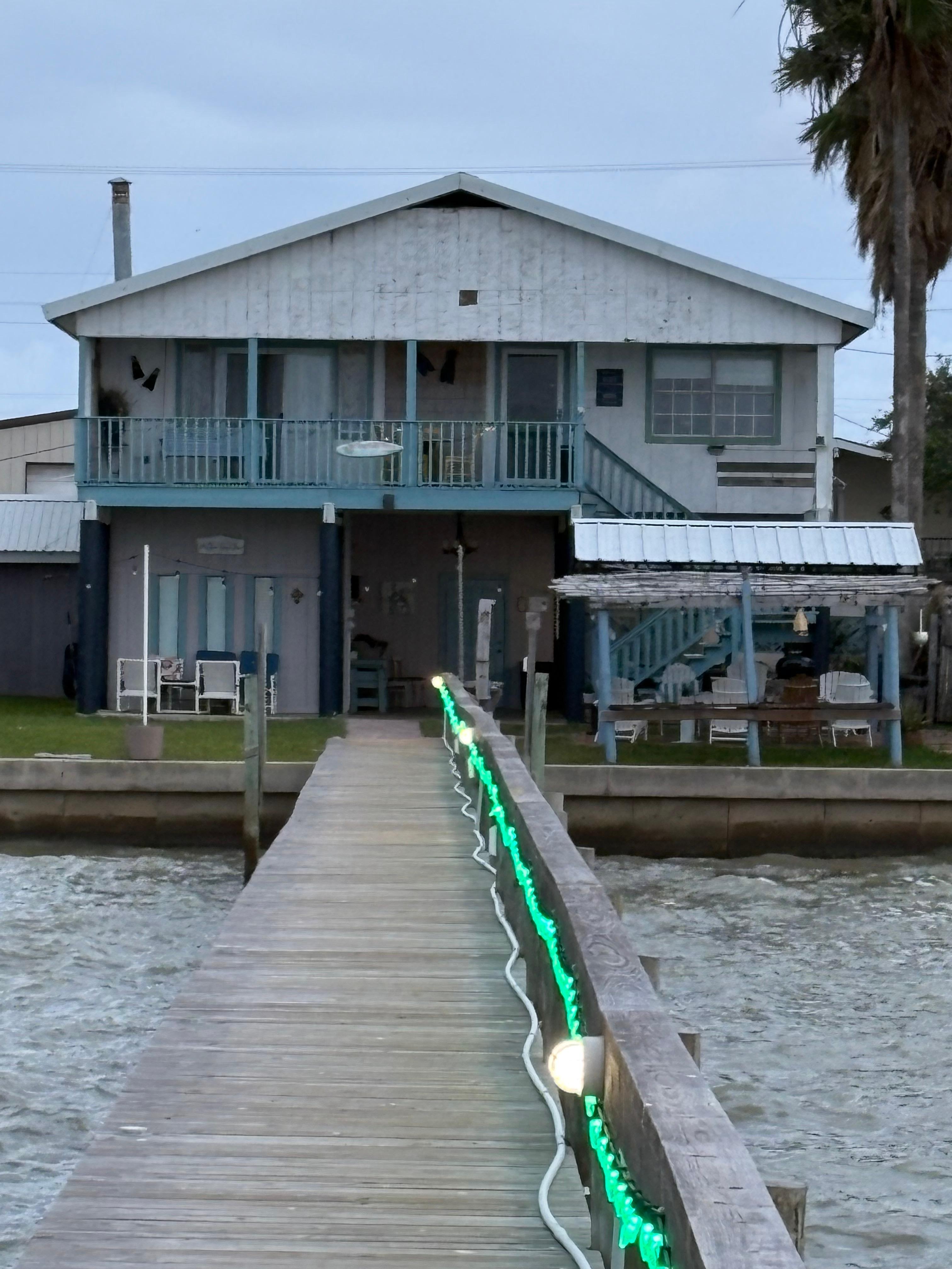 View looking at back of home.