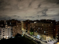 The view from the balcony at night. Very peaceful and beautiful.