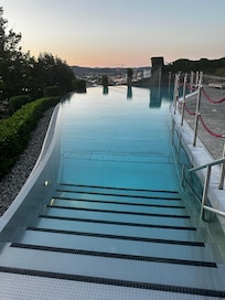 Beautiful pool with a beautiful view