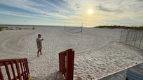 At the Beache