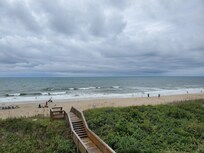 Ocean view from top deck