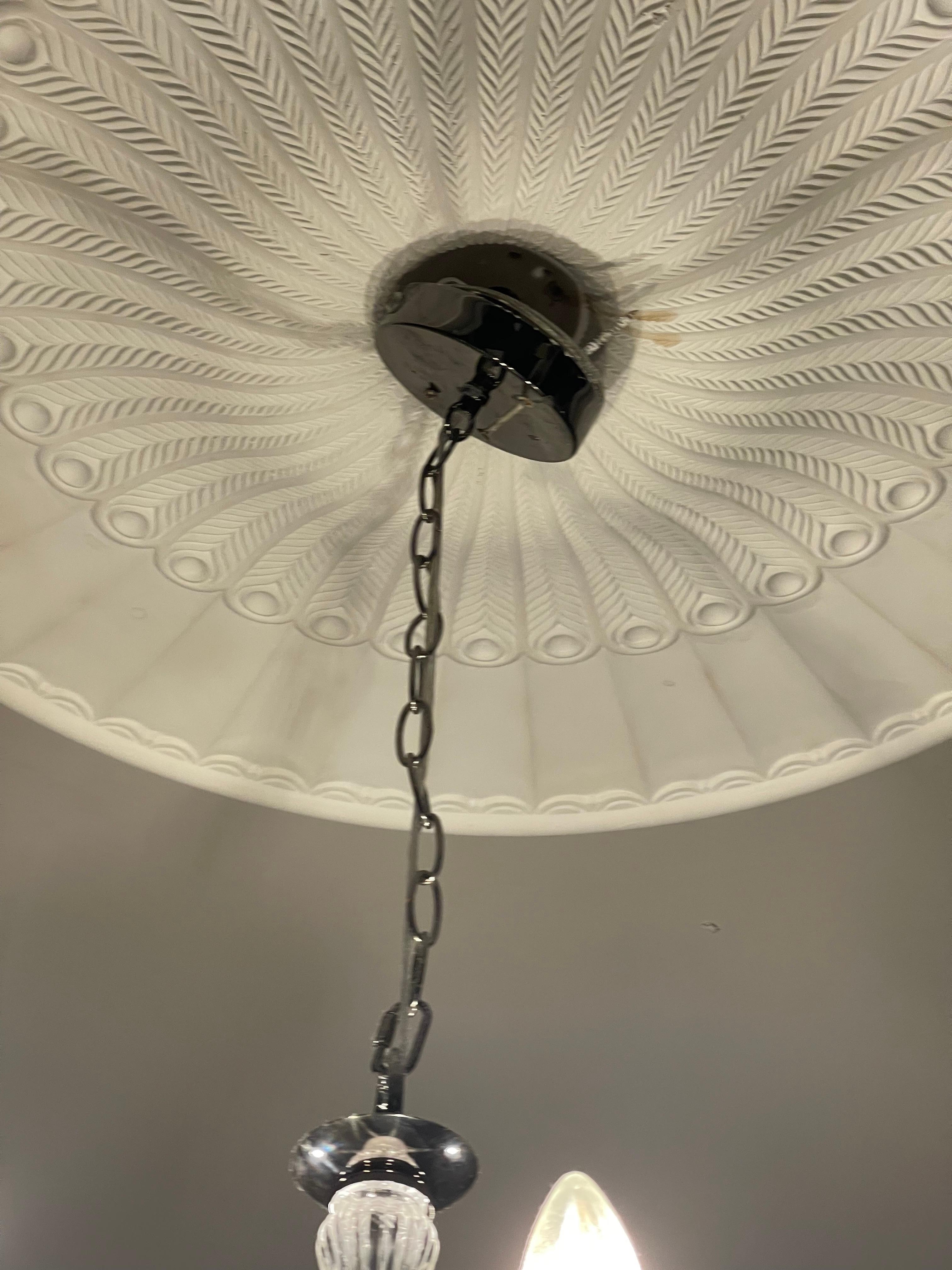 Ceiling light coming off