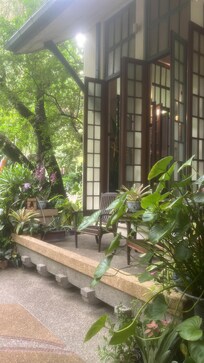 Outside reception/ restaurant