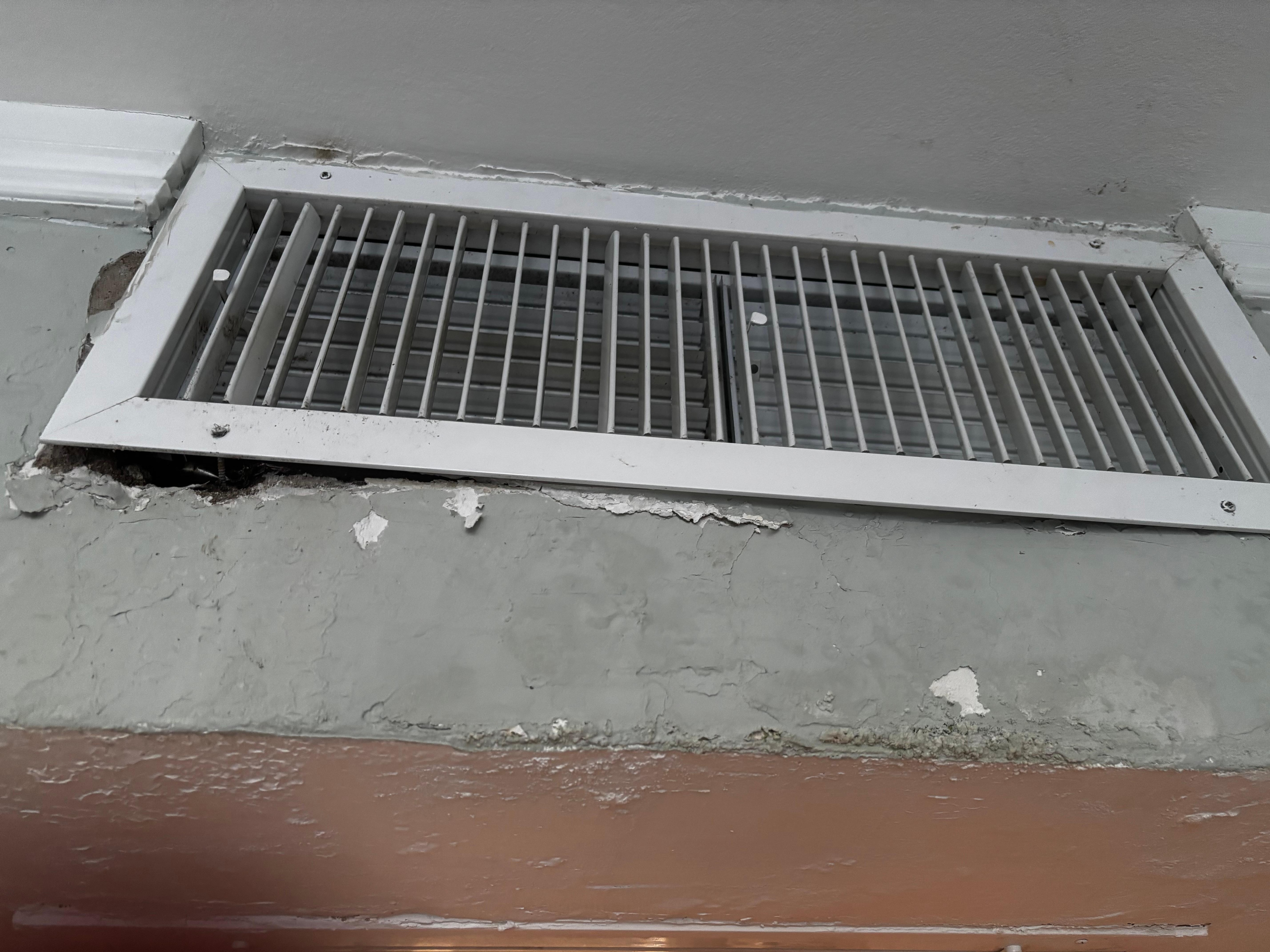 One of the living room vents