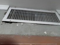 One of the living room vents