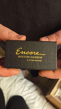 Complimentary chocolate