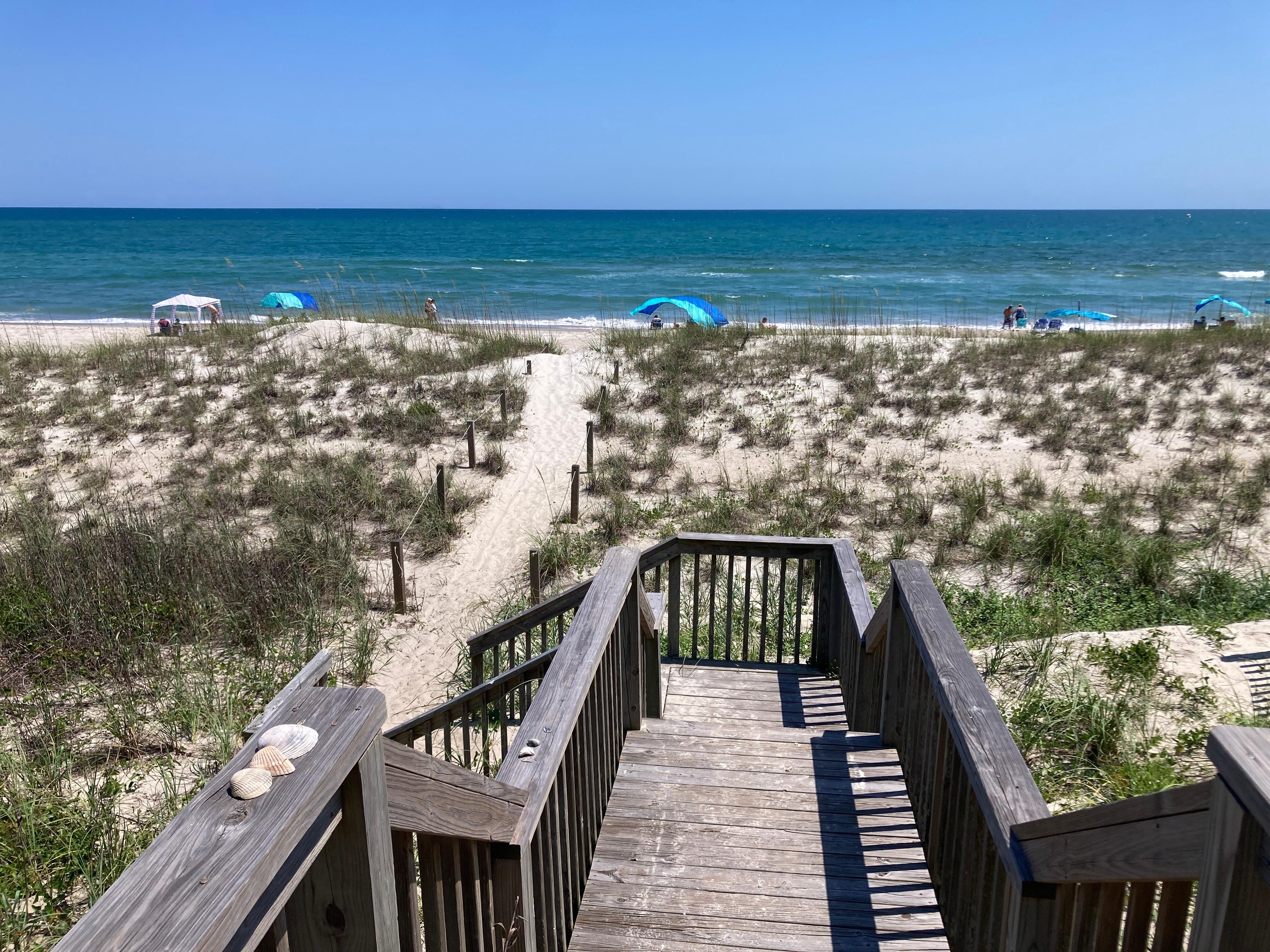 Walkway to the beach