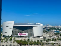 Vista al estadio