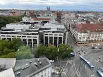 The view from the room.