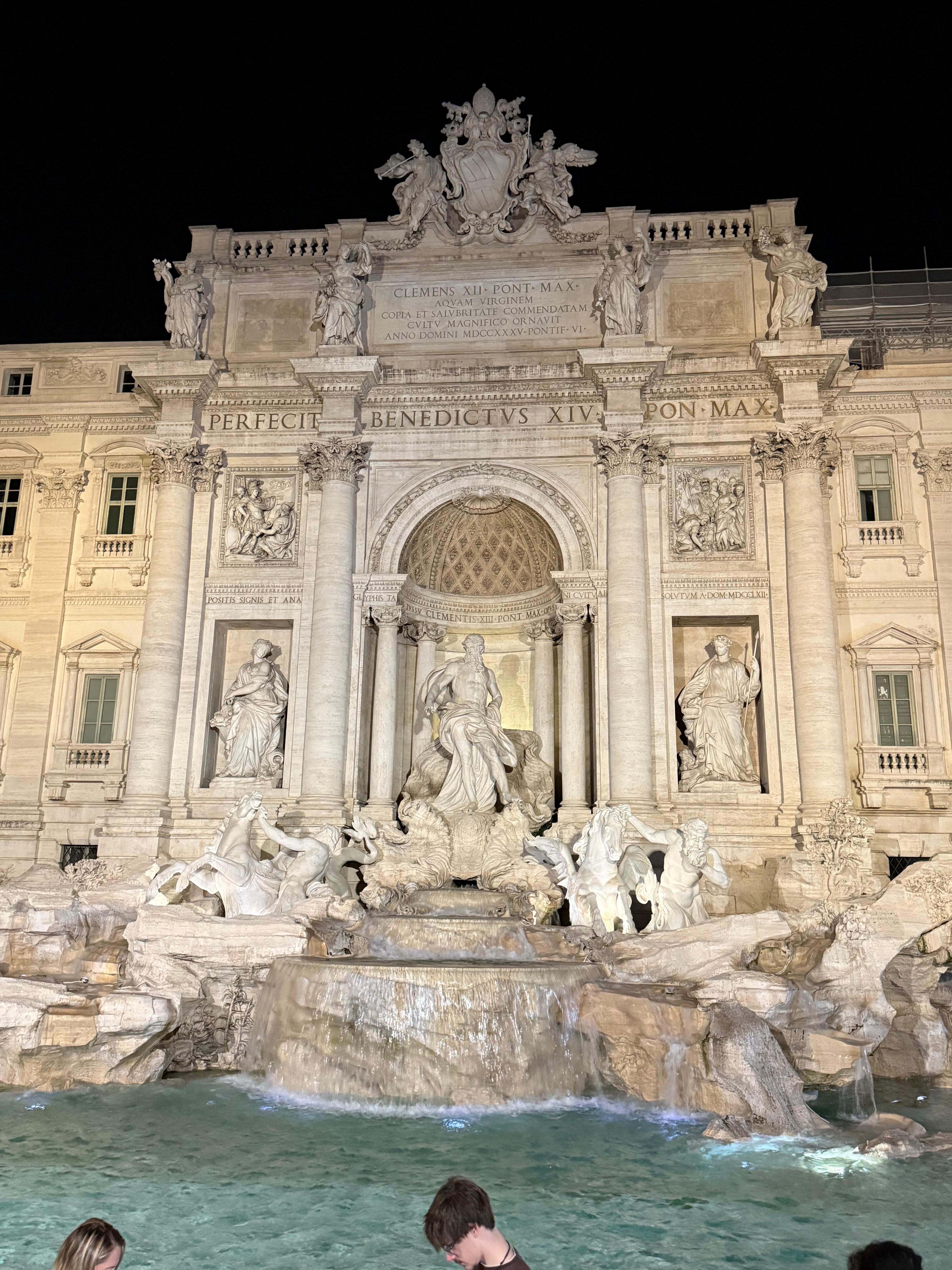 Trevi fountain