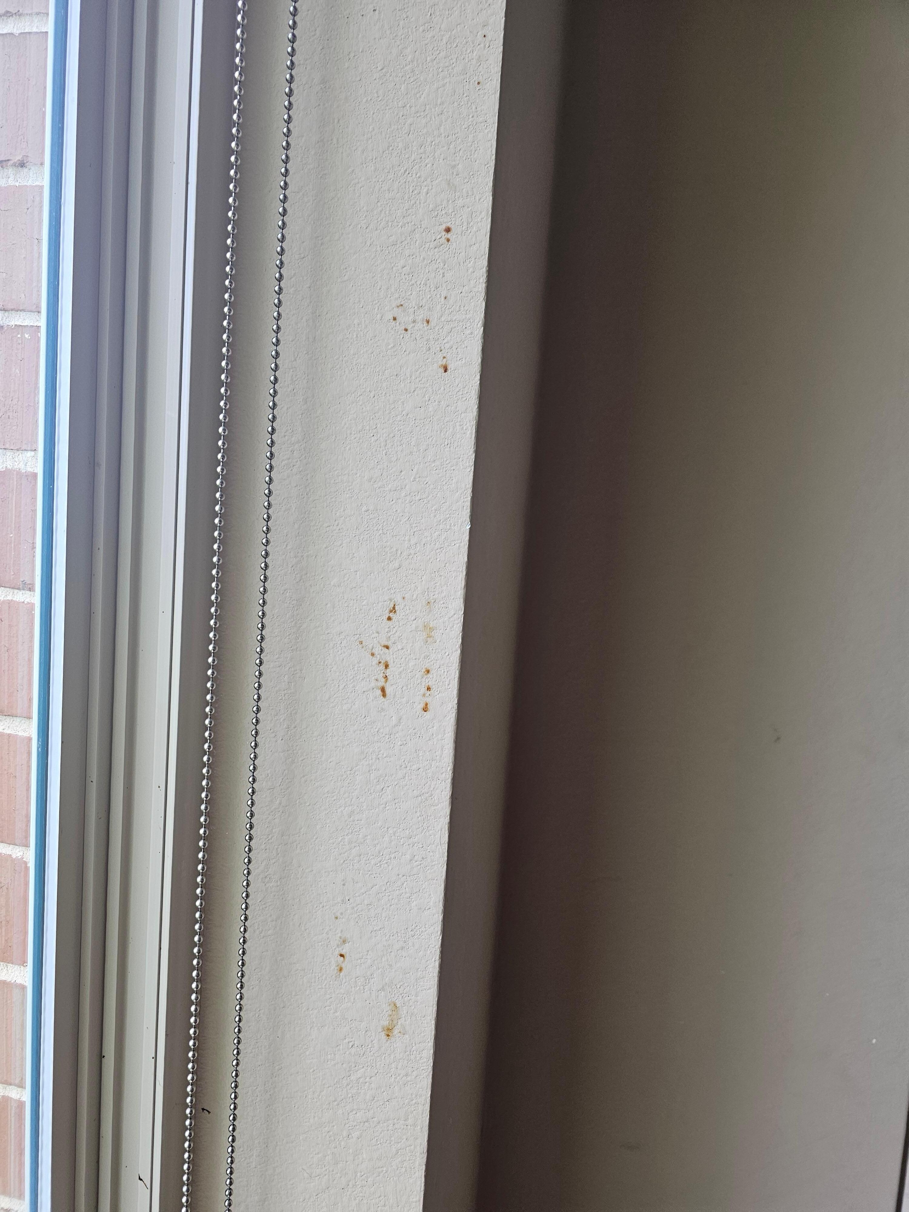 Sample of dirty walls