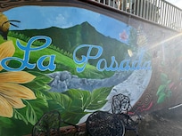 Mural painted by the hosts