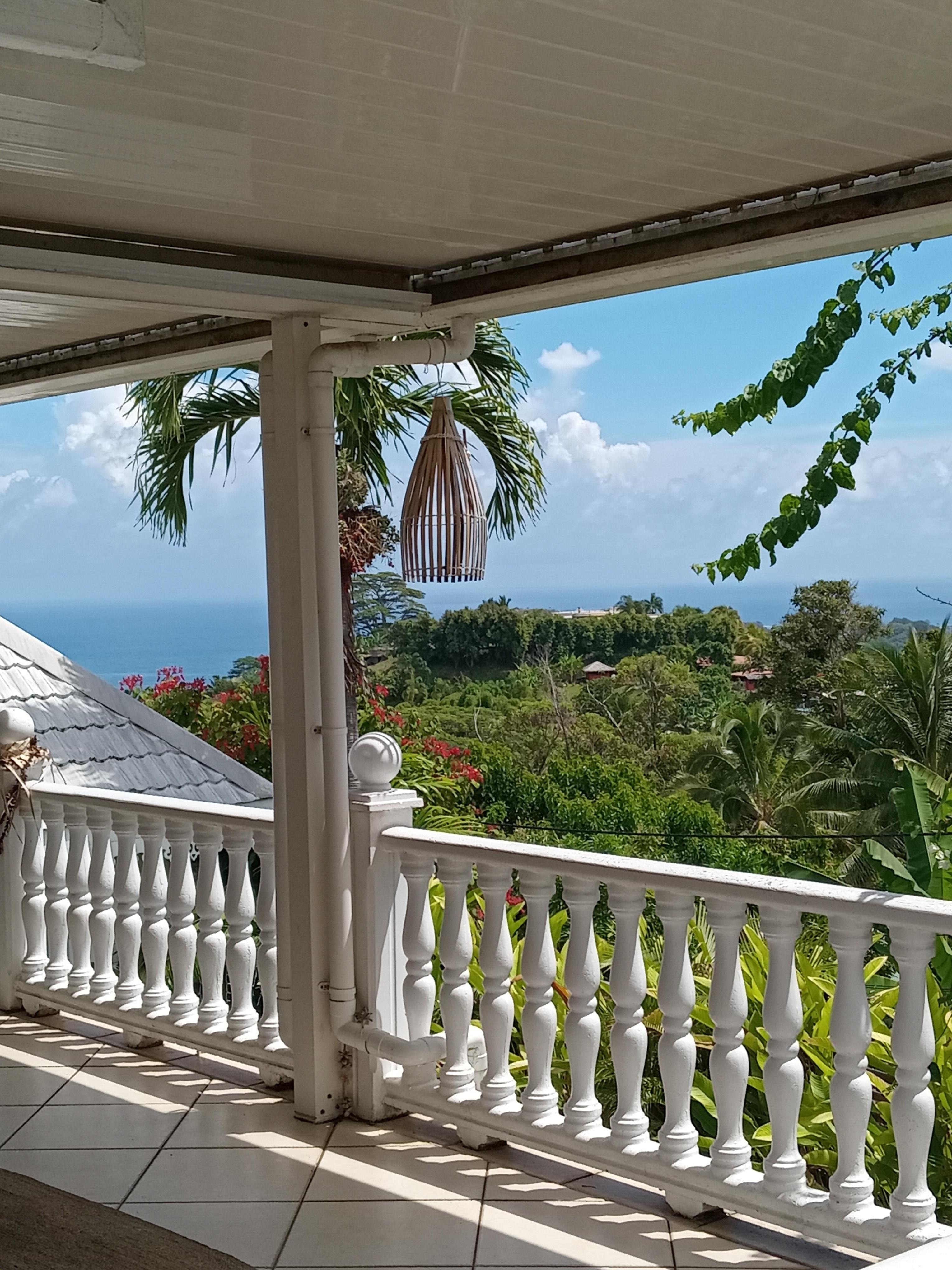 Part of the expansive view from the balcony.