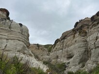 This is what you see walking along the beach