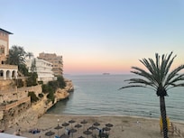 Sunset from the balcony