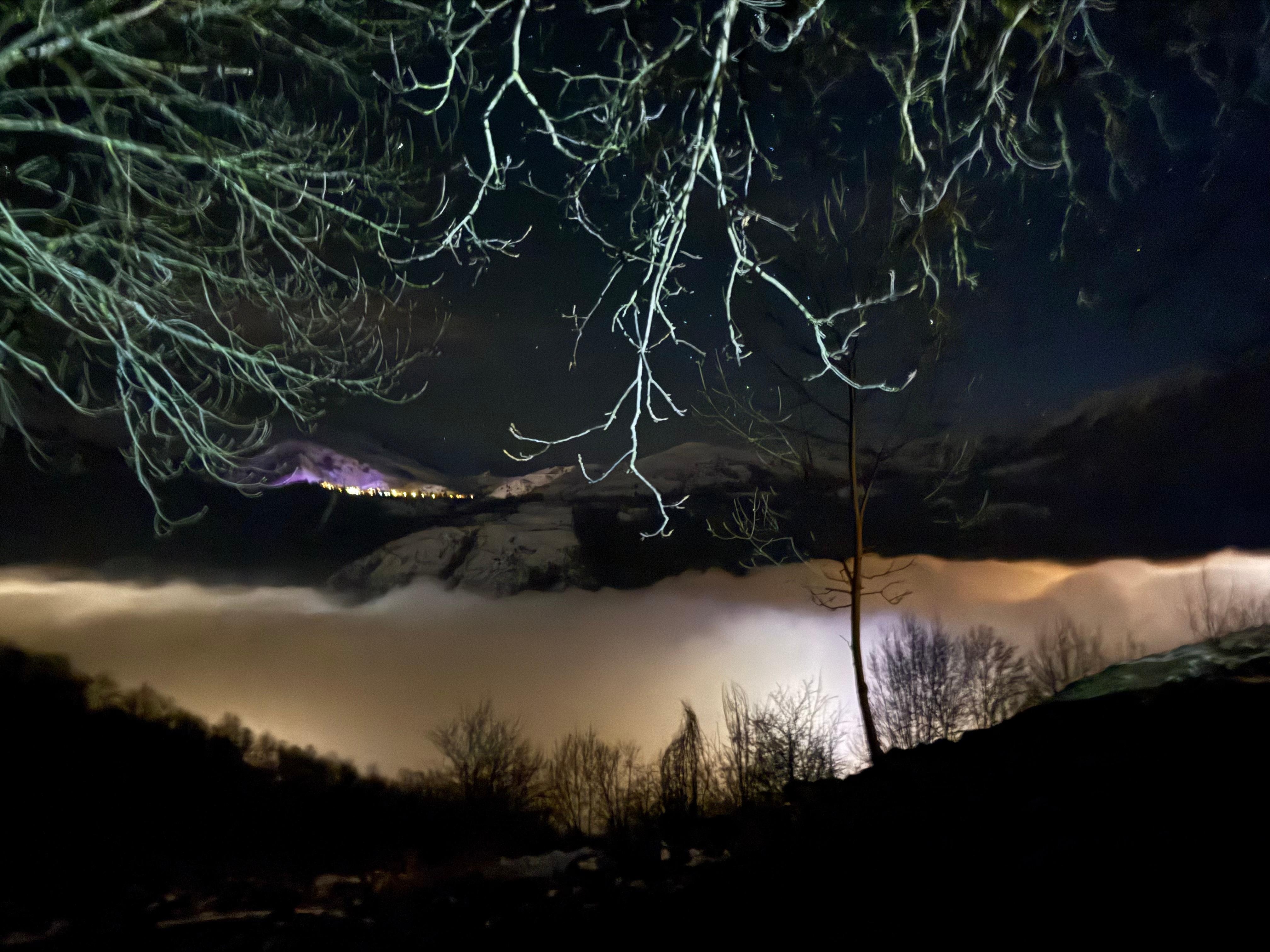 Loudenvielle sous les nuages