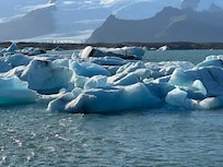 Glacier Lagoon close by