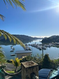 Overlooking the harbour
