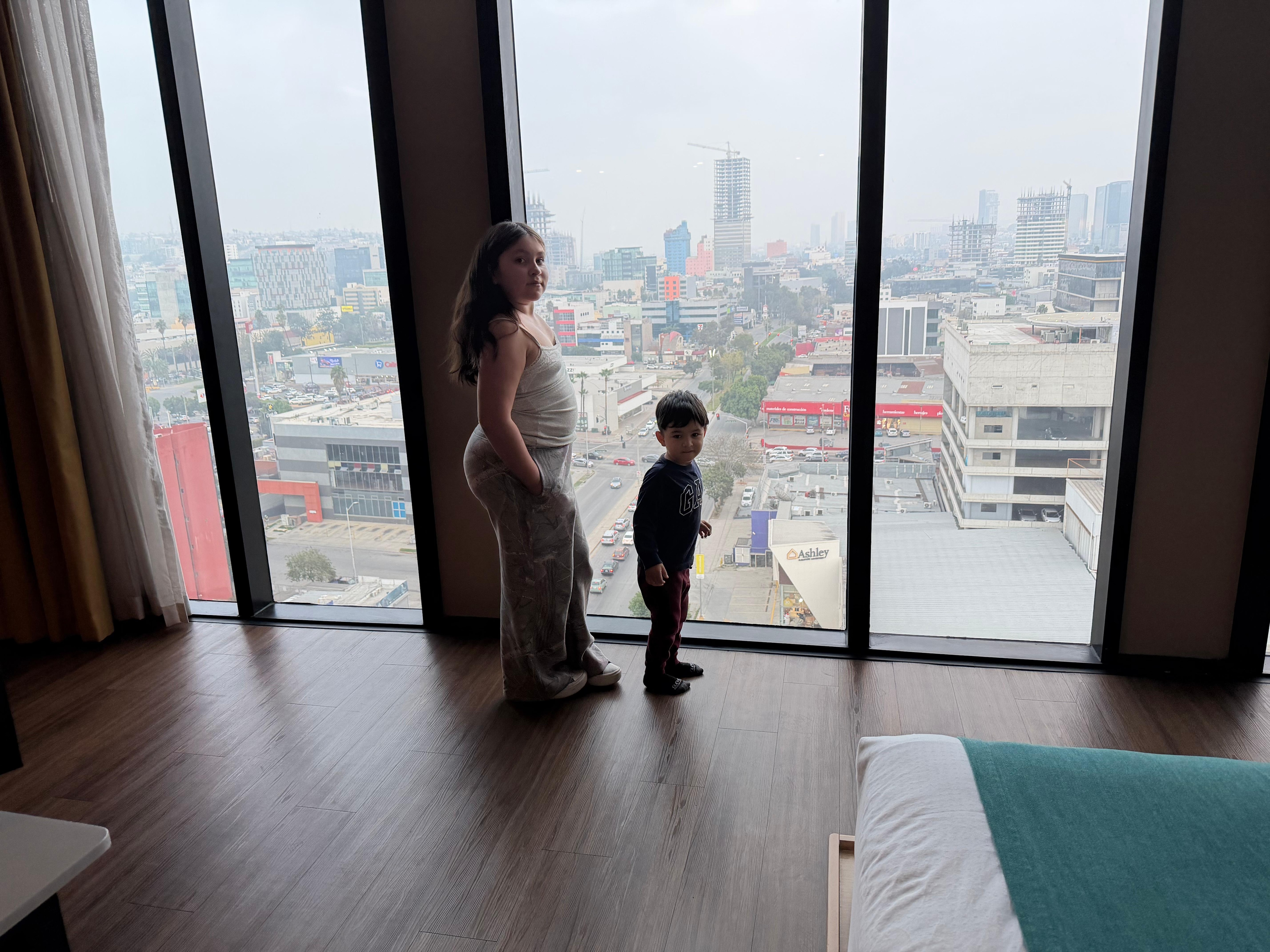 Spacious suite with great views 