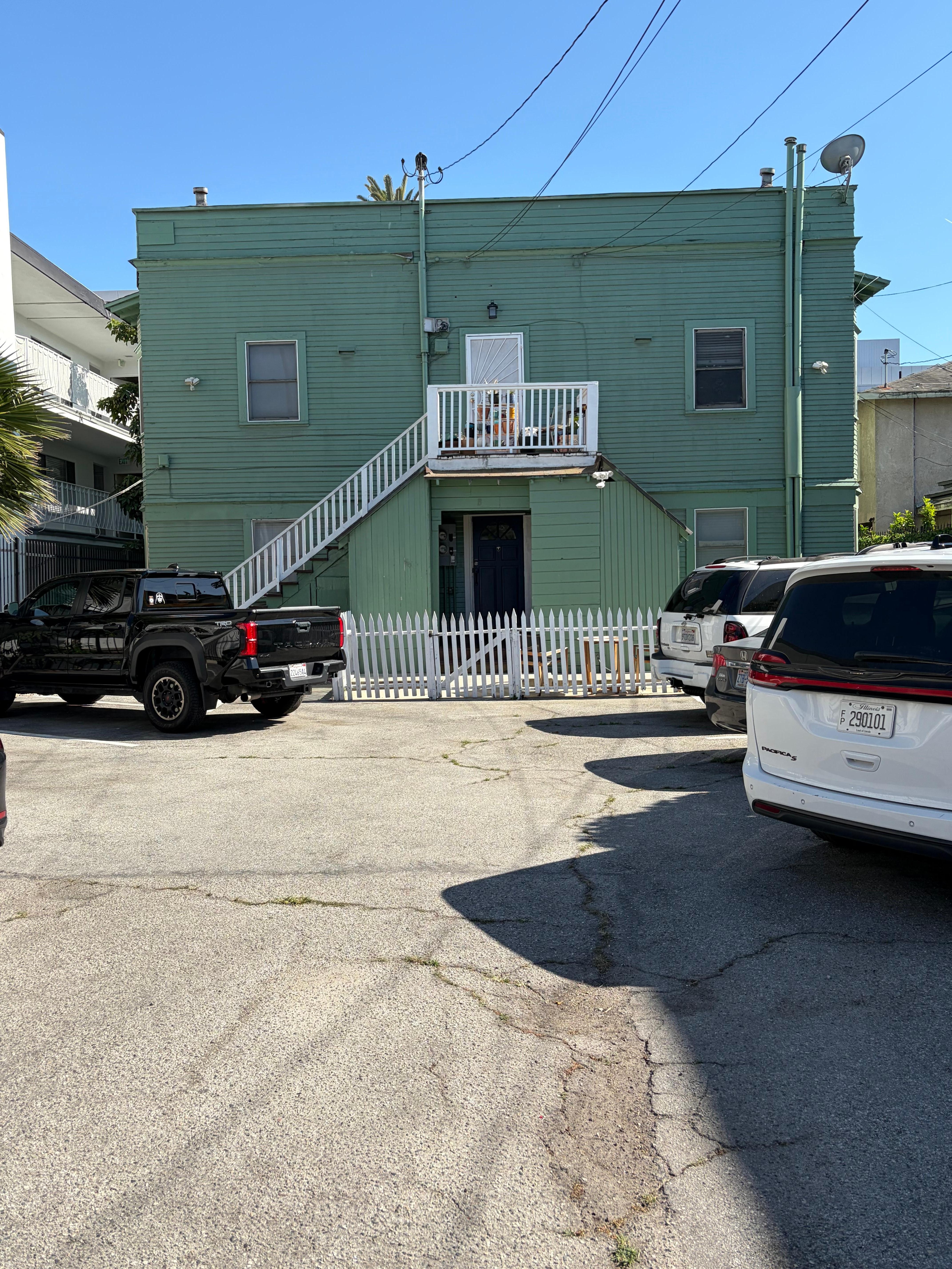 Entrance to house. 