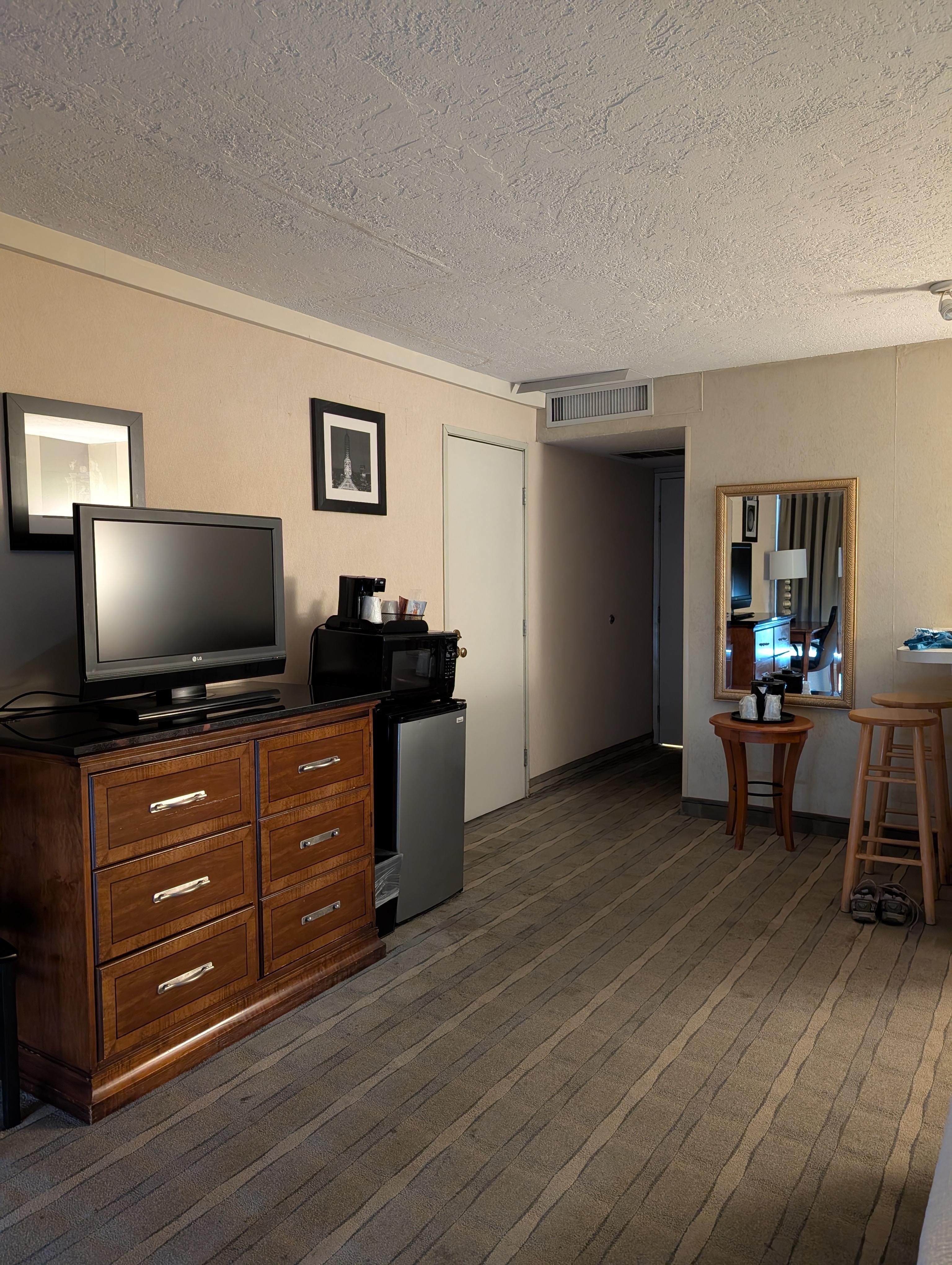 Spacious room.