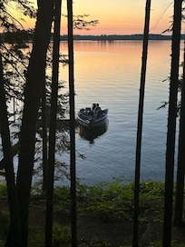 View directly from the cabin.