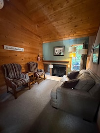 Cabin living room