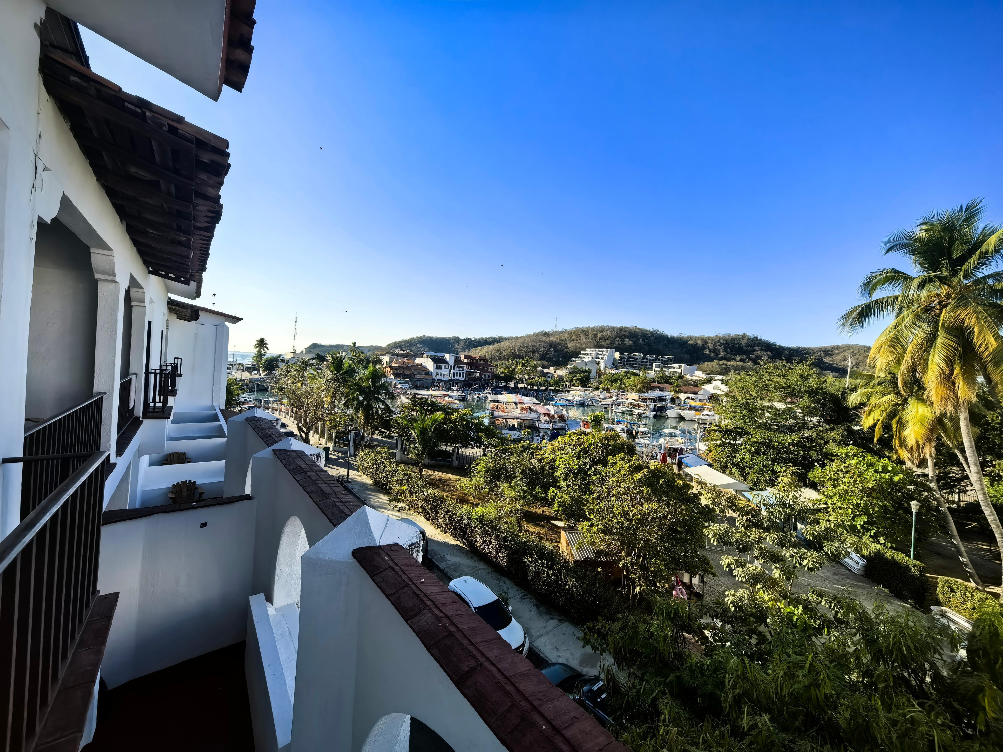 Buena vista al embarcadero. 