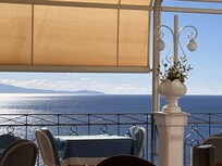 Perfect view from outdoor dining area