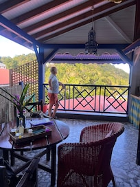 Very spacious with wonderful views..