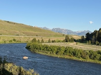 Beautiful view from porch.