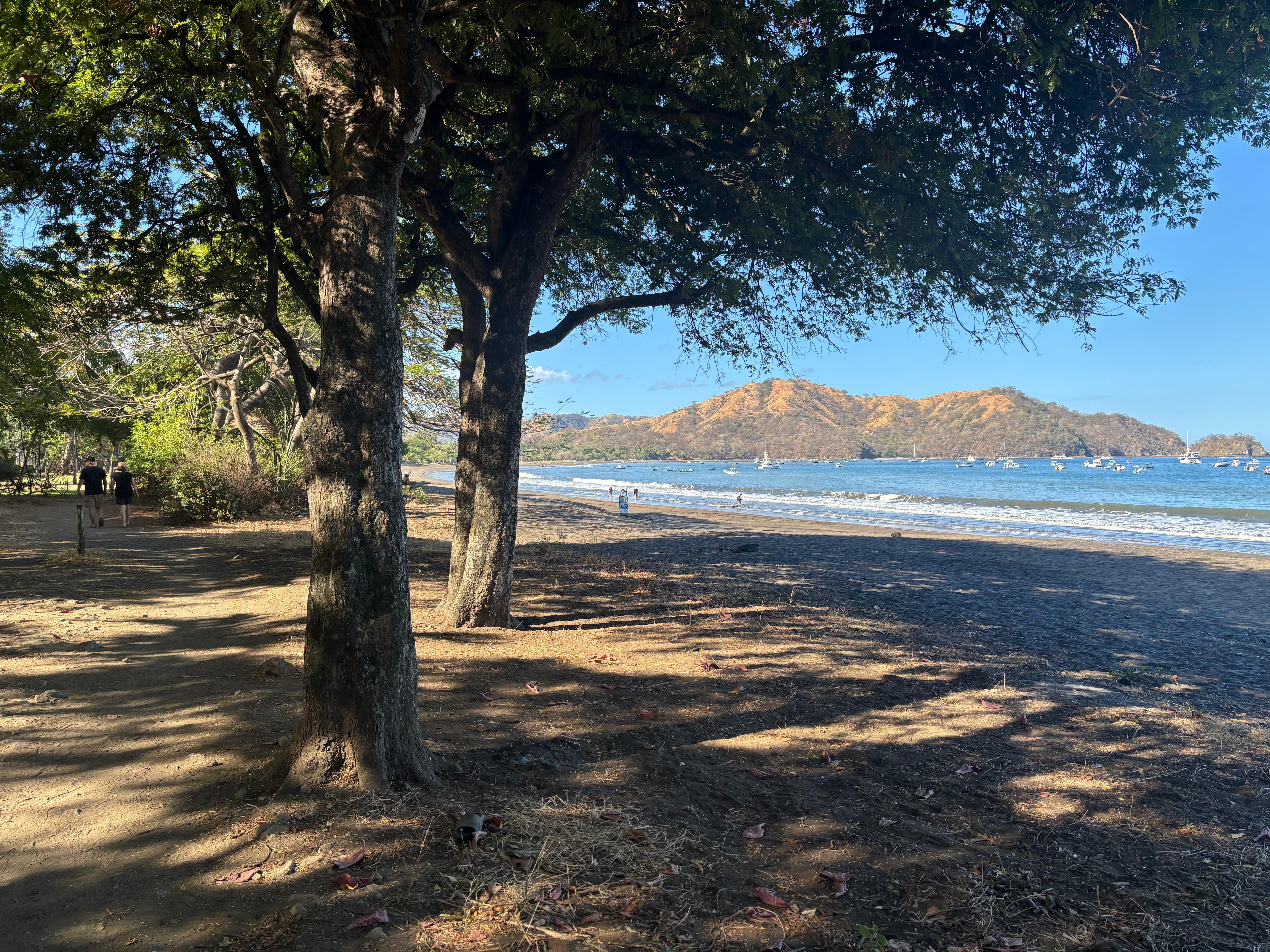 The beach is a 3 minute walk on level ground 