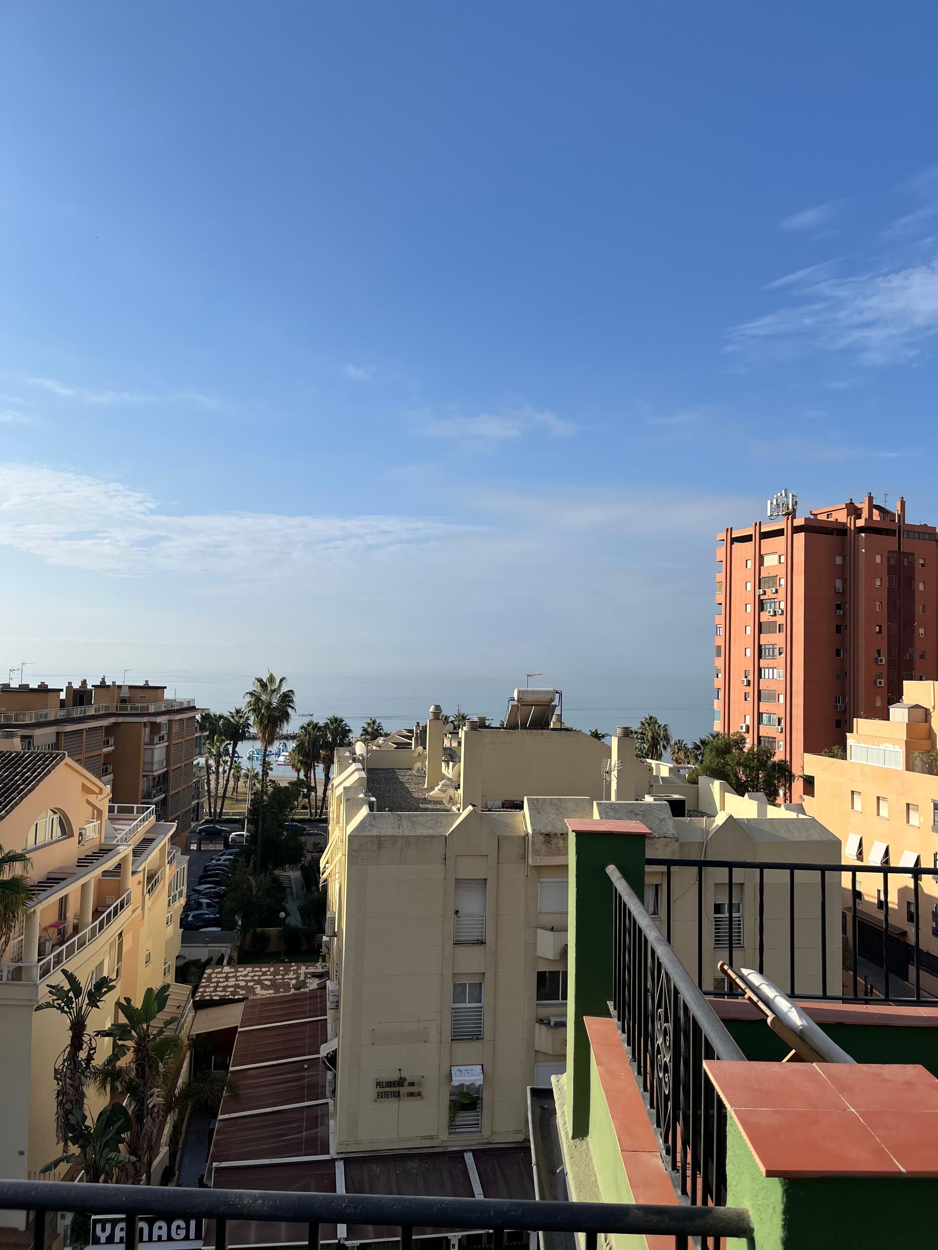 Udsigt fra tag terrassen 