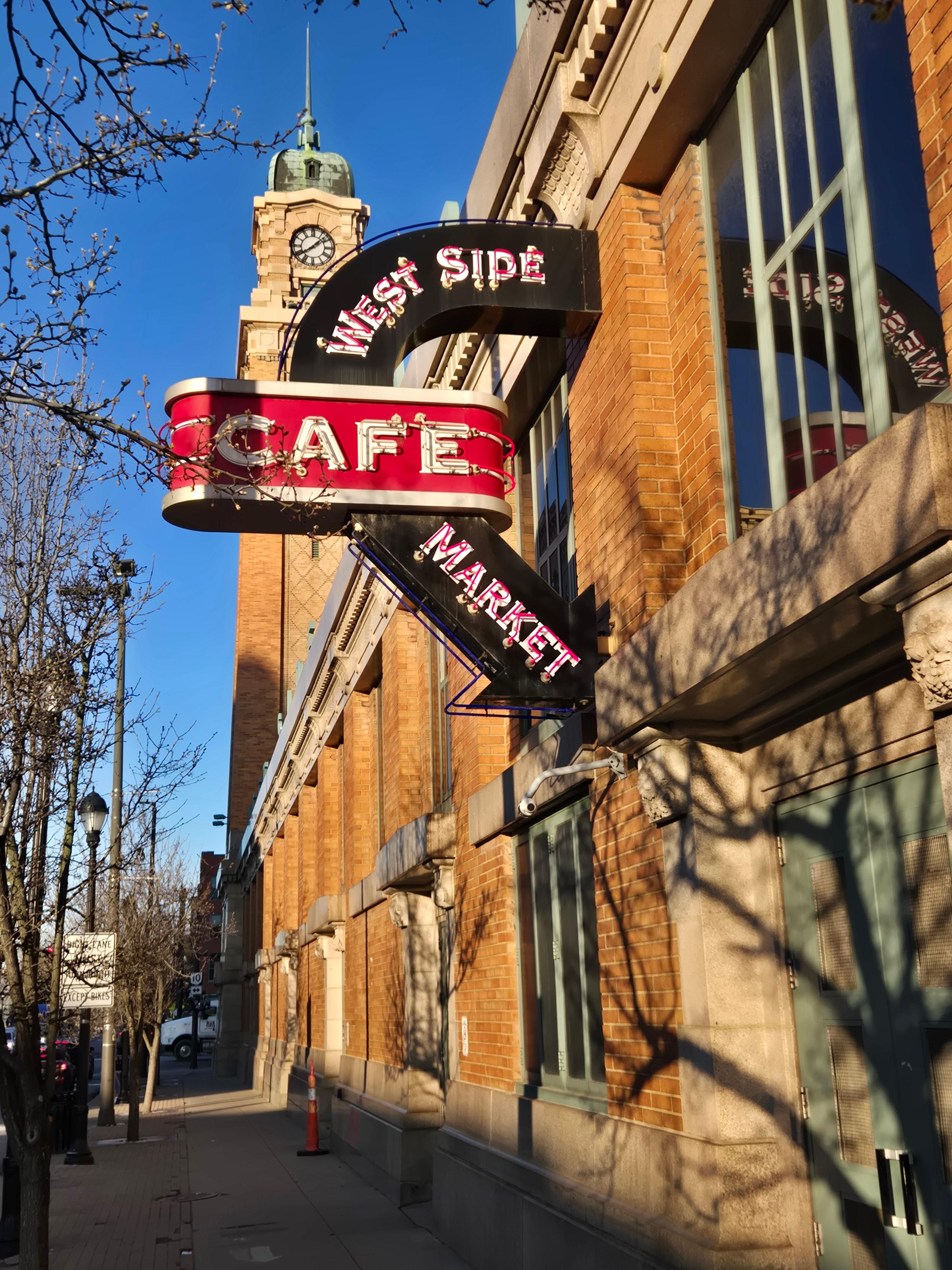 Great diner inside the West Side Market