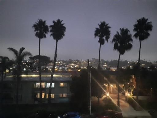 View of laid back Solana Beach from the kitchen window.